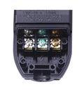 GFCI Plug For Pressure Washer And Pool Pump No Sweat Auto Reset 15 Amp 120V 3 Prong Outdoor Waterproof Circuit Breaker Safety Plug With Quick Trip In 0.03 Second internal wiring view