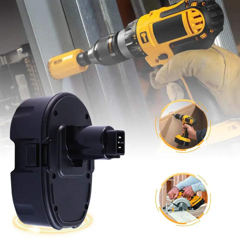 Two Pack 18V 4500mAh Ni-MH Replacement Battery For Cordless Power Tools XRP Compatible High Capacity 18 Volt Battery
