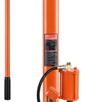 8 Ton Long Ram Hydraulic Electric Engine Hoist With Air Assisted Pump and Single Piston Manual Pump for lifting engines.