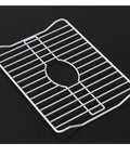 Heavy Duty Kitchen Sink Protector Grid 16 x 12.3 x 1 Inches White With Rust Resistant Coating Shields Sink Base From Scratches And Dents