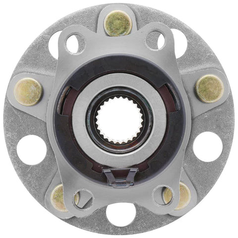 Front view of HA590258 Beefy Rear Wheel Hub Bearing Assembly For AWD Lancer 2016 2017, Outlander 2008 2012, Outlander Sport 2011 2012.