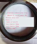 Internal Gear Ring For Planetary Reducers, Module 3, 89 Teeth, Heavy-Duty Torque Gear Ring For Industrial Machinery