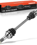 Heavy Duty Rear CV Axle Shaft Assembly Driver Or Passenger Side With Abs Wiring Plug And Play Fits Yamaha Grizzly 550 700 Kodiak 450 700 detailed view