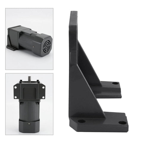 Adjustable gear reducer motor mounting bracket with grey motor, for 180W–370W motors, Amazon