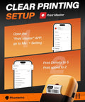Hella Tough Industrial Label Printer Slick Portable Bluetooth 2 Inch Tape Cutter No Fuss App Integration For Heavy Duty Wiring Box Setup on Print Master app.