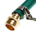 Skimsklo Heavy Duty 3/4 Inch Garden Hose Repair Kit Fixes Crushed Ends And Leakproof Male Female Water Connector Set For Outdoor Lawn Care Yard Work, brass hose end
