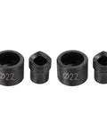 2-Piece Conduit Punch And Die Set, 22mm Hole Cutter, showing chrome steel knockout punches, ideal for hydraulic knockout driver use