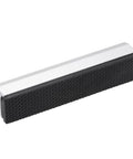 Boss Grade 5 Inch Magnetic Vise Jaws With Heavy Duty Steel Body And Plush Rubber Pads offering a close view of the rubber grip surface.