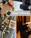 Z Axis Lead Screw Mounting Blocks Set Of Eight For 3D Printers Plastic Bracket That Cuts Vibration And Print Banding Easy Install For Stable Z Axis Bearings Compatible With Ender 3 And CR 10 Series on 3D printer lead screw