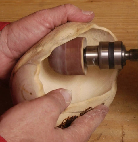 Woodworking Sanding And Polishing Motor With Dual One Sixteenth To Three Eighths Inch Chucks Fits Rotary Tools carving wood