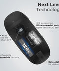 Canslab Ultrablade Pro Electric Can Opener showing control panel, USB rechargeable battery, and auto shut-off feature.
