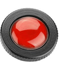 Slick Mini Quick Release Plate Built From Tough Aluminum Alloy For Lightning Fast Camera Swaps On Compatible Tripods And Monopods Includes A Standard Quarter Inch Screw And Super Secure Mounting Base For Weekend Warriors Red top view