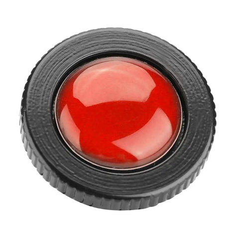 Slick Mini Quick Release Plate Built From Tough Aluminum Alloy For Lightning Fast Camera Swaps On Compatible Tripods And Monopods Includes A Standard Quarter Inch Screw And Super Secure Mounting Base For Weekend Warriors Red top view