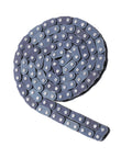 KAMIER T8F 116-link drive chain, blue-gray, heavy-duty for 43cc–50cc pocket bikes and mini choppers