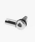 Heavy Duty 4Pcs Angle Linkage Ball Joint Kit With Spring Clip Dust Seal For CS DIN 71802 Gear Linkage Replacements M6 RH, angled steel joint