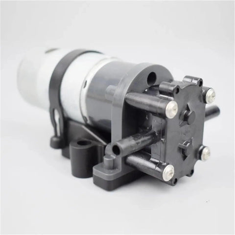 Heavy Duty Titanium Alloy Gear Pump For Sewage And Oil Transfer 1.2-2.5Lpm Flow Rate Compact Small Electric Hydraulic Unit Perfect For Industrial Solvent Dispensing And Water Systems Reliable Performance With Corrosion Resistant Build Quality Made To Last