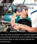 Mechanic checking car with CVT Transmission Dipstick Replacement for 2.5L Nissan Altima and Rogue