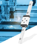 Miniature Linear Guide Rail with Lengthened Slider Block Carriage, LML5H - 75-1R CNC Linear Motion System, 75mm Stainless Steel 440C Rail in a machine