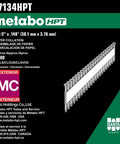 One And A Half Inch Framing Nails With Smooth Shank 0.148 Inch Gauge 36 Degree Strap Tite Paper Taped Metal Connector Nails