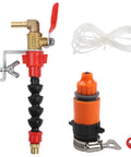 Killer Dust Removal System For Cutting Machines With Precision Water Spray Nozzle Kit, adjustable nozzle and tubing included.