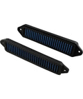Upgrade Your Ride With These Blue Hood Scoop Filters Compatible With 3 Series E90 E92 E93 And X1, durable black and blue design