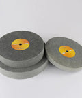 Nylon Fiber Polishing Wheel With Buffing Pad And Grinding Discs 5 Pack for metal and wood polishing with orange center labels.