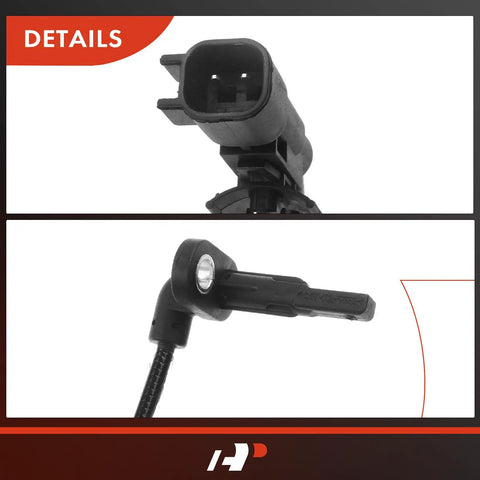 Front Left Or Right Abs Wheel Speed Sensor Straight Up Solid Exact Fitment Design Plug And Play Upgrade For Chevy Malibu And Impala Sedans No Sweat Bolting On Guaranteed connector and mounting design