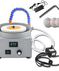 Top Tier Electric Wet Bench Sander With Three Diamond Grinding Discs 320 800 3000 Mesh for polishing jade and glass.