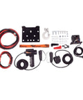 Installation kit for PE3500 3500 Lb ATV Winch With 50 Ft Synthetic Rope Waterproof 2.4 HP Permanent Magnet Motor and Load Brake