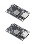 Two Piece 2S 3S Bms Charger Protection Board For Lithium Ion Polymer Batteries Featuring Type C Input Plus 1.5A Boost Module, compact design