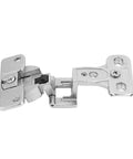 270 Degree Zinc Alloy Full Open Folding Cabinet Wardrobe Hinge, plated, heavy duty construction, side view, showing screws and attachment points.