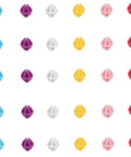 Colorful Spoke Beads For Kids Bikes 30 Pcs Spokies Snap On Beads in assorted colors on white background
