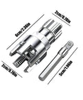 Pro Grade Alloy Pipe Threader And Trimmer, Internal External Wall Cutter With Smooth Deburring Edge, 6cm steel tool