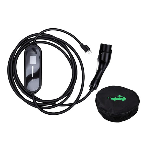Plug And Play J1772 Level 1 Portable EV Charger Adjustable 6 To 16 Amps Weatherproof Electric Vehicle Plug Cord with wrap