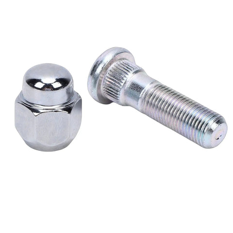 Heavy-Duty Wheel Lug Stud Nut Set High-Strength Steel Replacement Kit Perfect For Subaru Impreza Legacy Crosstrek Ascent Tribeca 2006-to-2025 With 48mm 5-Lug Bolts Pro Grade OEM Swap And Easy Install