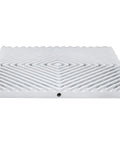 Vented Interlocking Radiator Cover Tiles Set For Home And Office, No Tools Needed, Super Easy Install, Fits Most Small To Medium Radiators, White 30 Tile Pack, showing single tile detail