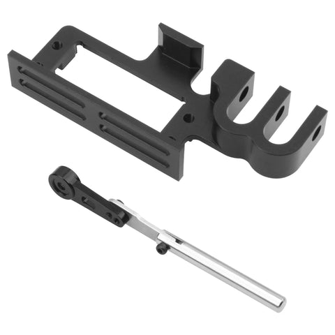 Beefy Dual Stage Servo Parabolic Throw Dispenser For RC Drones And Multicopters with metal components and 25T metal servo arm.