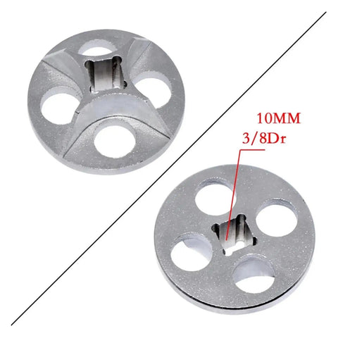 Master Camshaft Alignment Kit Engine Timing Tool Set For Land Rover Evoque Velar And Jaguar XE 2.0T Ingenium AJ200 Motors part view, silver, 10MM, 3/8" drive.