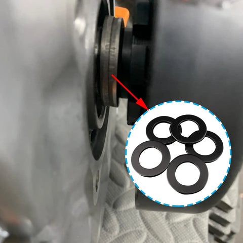 Heavy Duty Steel Build Badass Black Clutch Spacer Shim Washers Precision Drop In Fit For Mini Bikes Go Karts And Small Block Engines Sick Durability No Sweat Installation