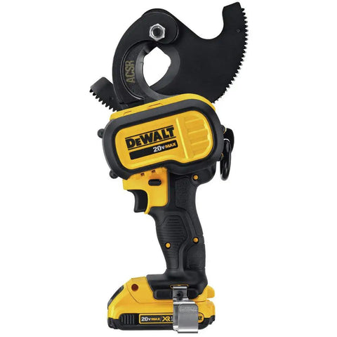 20V Max Cordless ACSR Cable Cutter Kit With Heavy Duty Guillotine Design Handles Up To 1590 ACSR 750 MCM Copper Or 1000 MCM Aluminum LED Light