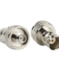 SMA Female To BNC Female Adapter Set For Two Way Radios BaoFeng UV-5R FD-880 Nickel Plated Brass Body With Gold Plated Contacts