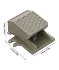 Pneumatic Foot Pedal Air Valve Switch With High Sensitivity And Precise Foot Operation For Industrial Environments And Factories, Rock Solid Heavy Duty Metal Foot Controller For Reliable Hands Free Control In Workshops. 10x8.4x5.3cm metal pedal