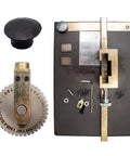 Durable Manual Metal Stamping Machine For Aluminum Brass Plates, with imprinting wheel and accessories for precise engraving.