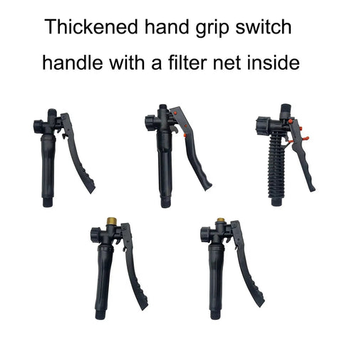 Heavy Duty Sprayer Switch Mechanism Upgrade Kit For Agricultural Tools with filter net hand grips displayed.