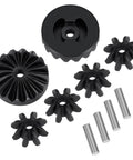 Steel Front And Rear Differential Gear Upgrade For ARRMA 1/14 Mojave And 1/18 Granite GROM RC Cars, Beefed Up Wear Resistance