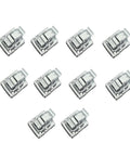 Heavy Duty Metal Toggle Latches Stainless Steel Chest Clasps With Pull Down Closure For Wooden Boxes Toolboxes And Storage Bins