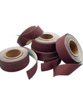 6M Heavy Duty Emery Cloth Roll Premium Sanding Tape For Belt Sanders Coarse To Fine Abrasive Wrap displayed as rolled sanding tape.