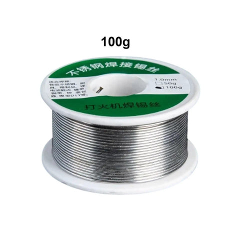 100g spool of Go To Pro Grade Solder Wire With Fine Diameter Soft Melting For Clean Joints In Compact Electronics Repair