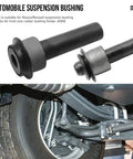 Beefed Up Engine Cradle Subframe Crossmember Bushings Set Of 4 For 2008 2015 Nissan Rogue Juke Leaf X Trail Renault Koleos shown