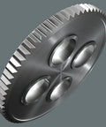 Reversible One-Half Inch Ratchet Insert For One-Half Inch Square Socket Wrenches, 66 Mm Length, 72-Tooth Fine-Tooth Drive